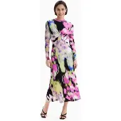 Desigual Klänning blandade färger