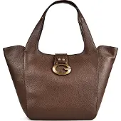 GUESS Shoppingväska 'Camden' choklad