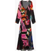 Desigual Klänning 'M. C. Lacroix' blandade färger / svart