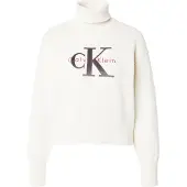 Calvin Klein Jeans Tröja grå / röd / vit