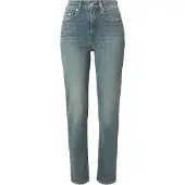 Levi's Jeans '724 High Rise Straight' blå denim