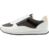 Michael Kors Låg sneaker 'CINDY' brun / mörkbrun / guld / vit