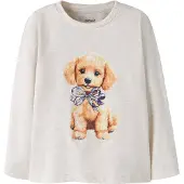 Name it Tröja - NmfNisso - Peyote Melange - - 4 år (104) - Tröja