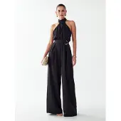 BWLDR Jumpsuit 'Crest' svart