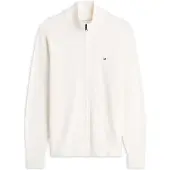 Tommy Hilfiger Zip Thru Jumper WiTH Cashmere