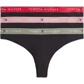 Tommy Hilfiger Underwear String khaki / gammalrosa / röd / svart
