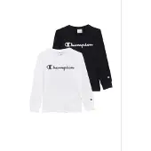 Champion T-shirt svart / vit