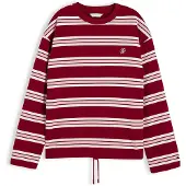 Tommy Hilfiger Rugby Stripe Drawstring Long Sleeve T-Shirt