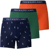 Ralph Lauren Boxershorts marinblå / gran / orange / vit
