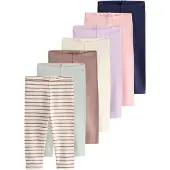 Next Leggings kräm / marinblå / brokad / mint / syrén / rosa
