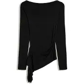 Bershka T-shirt svart