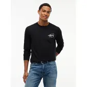 Tommy Hilfiger Tommy Jeans Signature Logo Slim Long Sleeve T-Shirt