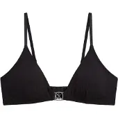 Calvin Klein Unlined Triangle Bra Minimalist Emblem