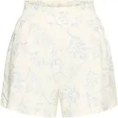 LASCANA Pyjamasbyxa ecru / ljusblå