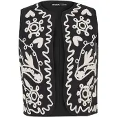 Threadbare Dam Tulsi Regular Gilet (Svart)
