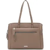 Tamaris Shoppingväska 'Melissa' mörkbeige