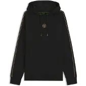 BOSS för män. 50573630 Svart hoodie The Open26 (L), Casual, Bomull
