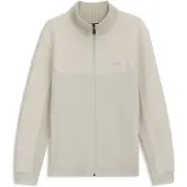 BOSS Hybrid zip-through jacket in stretch fabric
