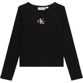 Calvin Klein Kids Long Sleeve Logo T-Shirt
