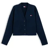 Tommy Hilfiger Tommy Jeans Tommy Badge Fluffy Cardigan WiTH Alpaca