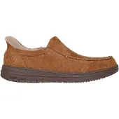 SKECHERS Murette Scofield Textil Herrslippers i Kastanjefärg