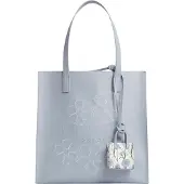 Ted Baker Shoppingväska 'SAMAL' ljusblå / vit