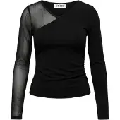 EDITED The Label T-shirt 'Lacie' svart