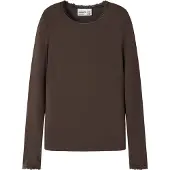 Name it T-shirt 'NKFLOLA' choklad