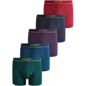 Next Boxershorts blå / marinblå / jade / röd