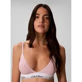 Calvin Klein Lightly Lined Triangle Bralette Icon Cotton Modal