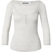 Weekday T-shirt ljusgrå