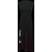 Desigual Klänning blandade färger / svart