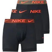 Nike Boxershorts Essential Micro Dri-fit 3-pack - Svart/orange, storlek X-Large
