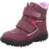 Superfit Snöboots 'HUSKY' plommon / vinröd