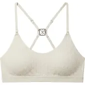 Calvin Klein Lightly Lined Bralette Minimalist Emblem