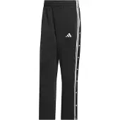 Adidas Sportbyxa 'Mens 3-Stripes Snap Track' svart / vit