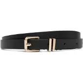 Tommy Hilfiger Square Roller Buckle Leather Belt