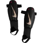 Nike Benskydd Charge Break Em' - Svart/Röd, storlek Large/170-180cm