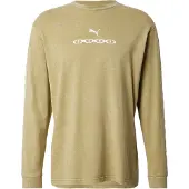 Puma T-shirt oliv / vit