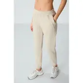Tommy Life Kvinnors bomullsblandning joggingbyxor