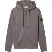 Calvin Klein Cotton Terry Badge Zip Hoodie