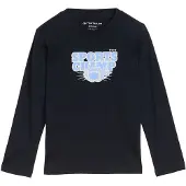 Tom Tailor T-shirt ljusblå / mörkblå / off-white