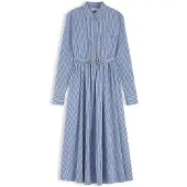 Tommy Hilfiger Belted Midi Shirt Dress