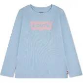 Levi's Kids T-shirt 'BATWING' duvblå / gammalrosa