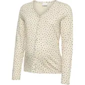 Mamalicious Pyjamas 'MLMira' kräm / svart