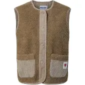 Pieces Väst 'PCANASTACIA' beige / camel