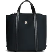 Tommy Hilfiger TH Monogram Convertible Tote Bag Backpack