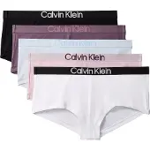 Calvin Klein 5 Pack Boy Shorts Extra Soft Cotton Stretch