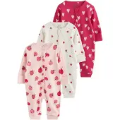 Next Pyjamas rosa / purpur / vit