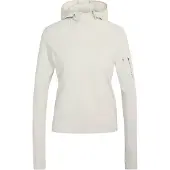 Adidas By Stella Mccartney Funktionstopp ' Running Hybrid Open-Back Hooded Long' ljusgrå